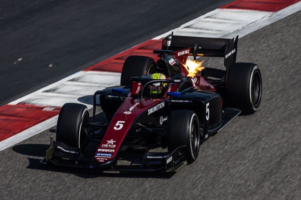 Theo Pourchaire tops first day of Formula 2 testing in Bahrain