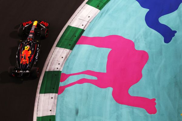 Sergio Perez on Saudi Grand Prix pole with Jeddah double