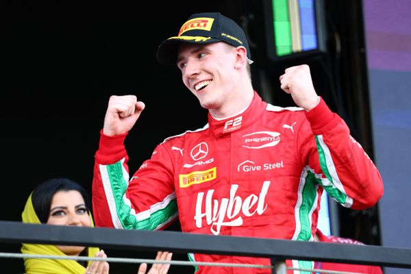 Frederik Vesti wins Formula 2 feature in Jeddah, Jack Doohan second