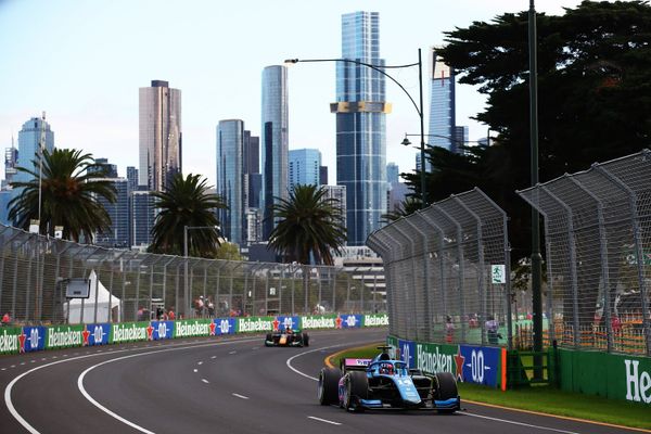 Jack Doohan delights fans as he tops Formula 2 practice in Melbourne