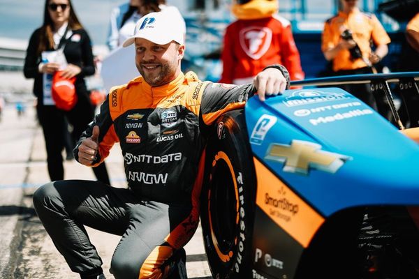 Felix Rosenqvist takes Indycar Texas pole for second year in a row