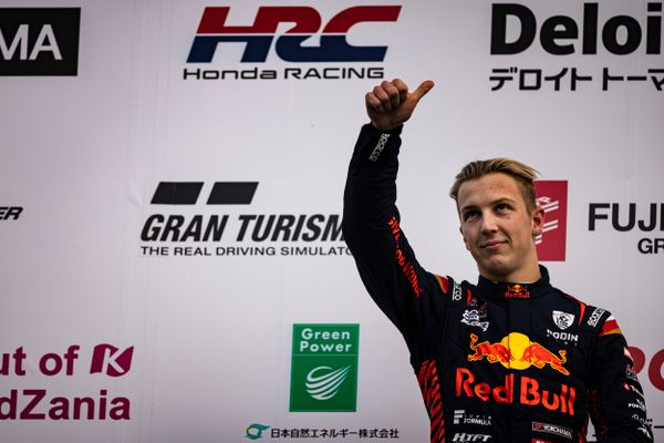 Liam Lawson makes history with victory in Super Formula debut