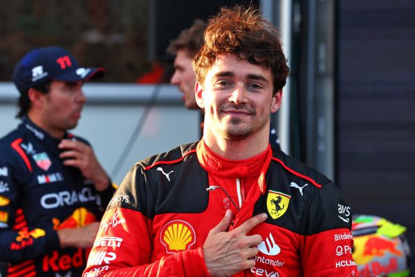 Charles Leclerc on pole for Baku three-peat