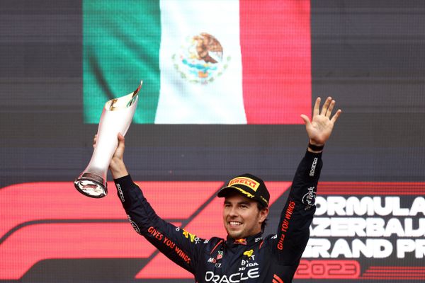 Sergio Perez narrows gap to Max Verstappen with Baku dominance