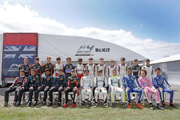 Record 23 entries for British F4 at Thruxton