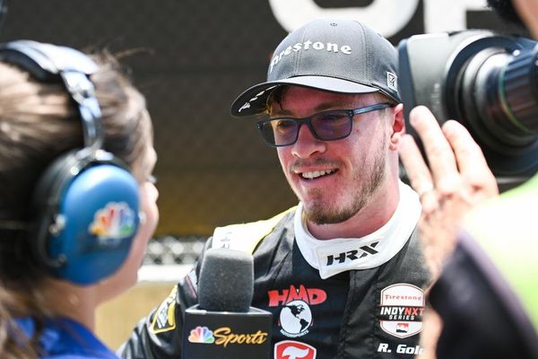 Reece Gold takes dramatic first career win in Indy NXT Detroit