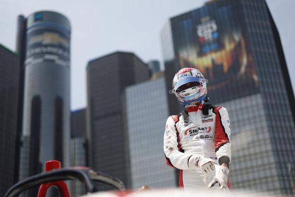 "Big apologies to the team" - Hunter McElrea in Indy NXT start-line crash in Detroit