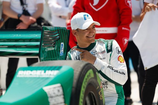 Alex Palou takes inaugural Indycar pole position on Streets of Detroit