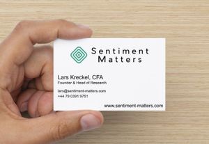 Launching Sentiment Matters