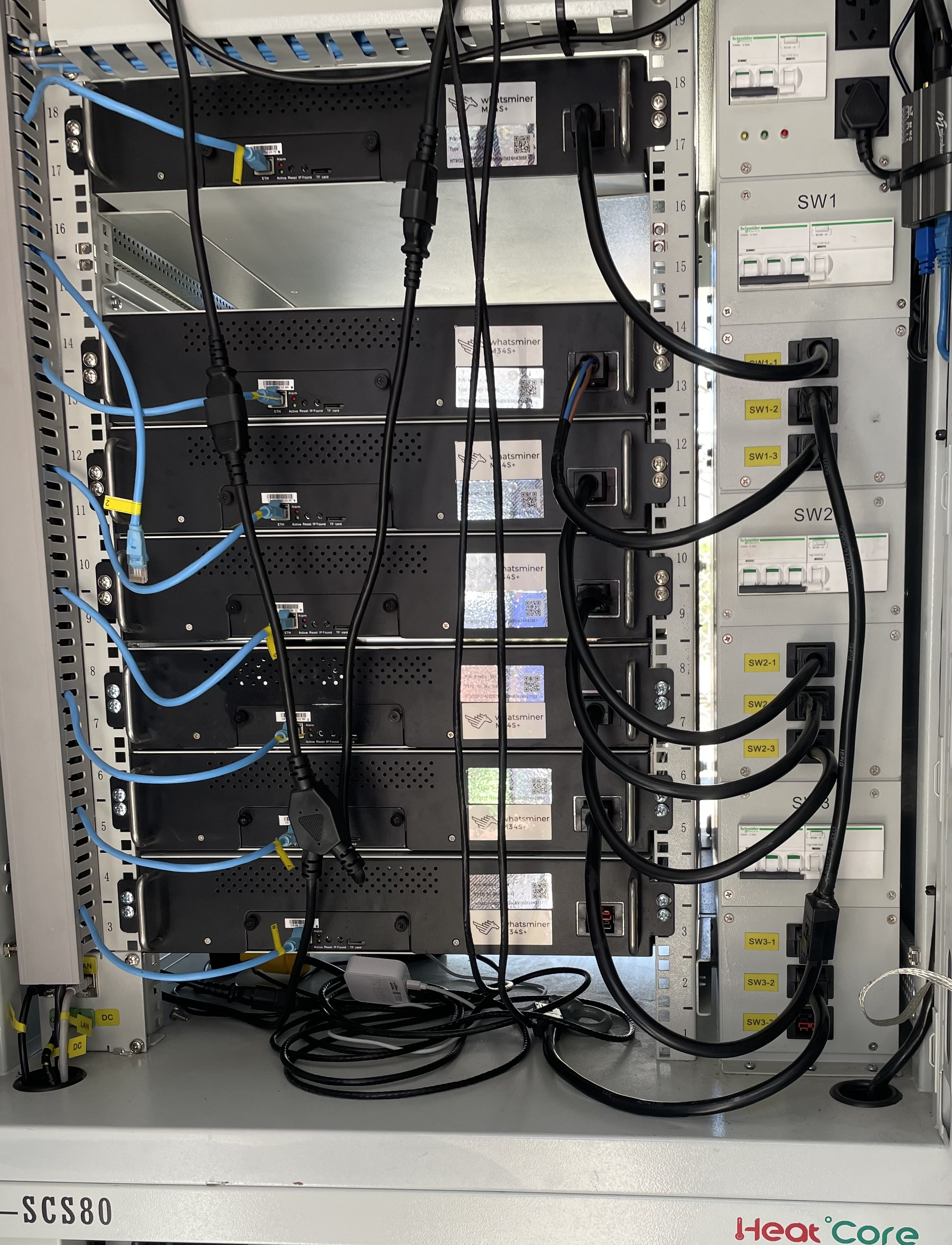 Whatsminer M53S Hydrocooled ASIC Miners