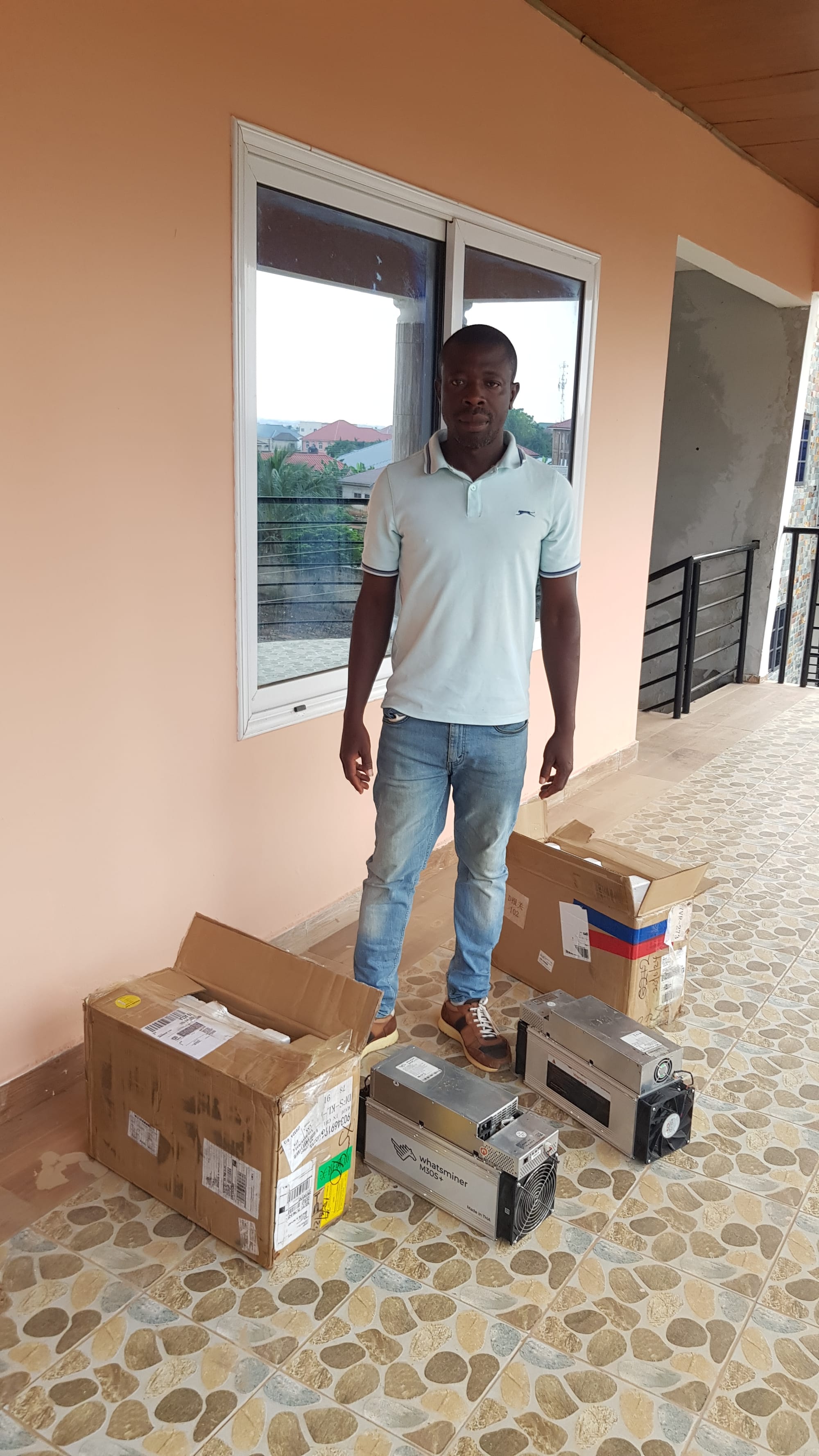 Rexmond with his seed program ASICs