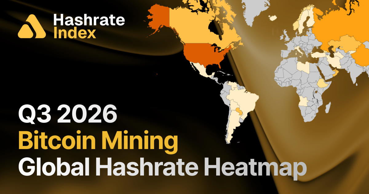 Global Hashrate Heatmap Update: Q3 2026