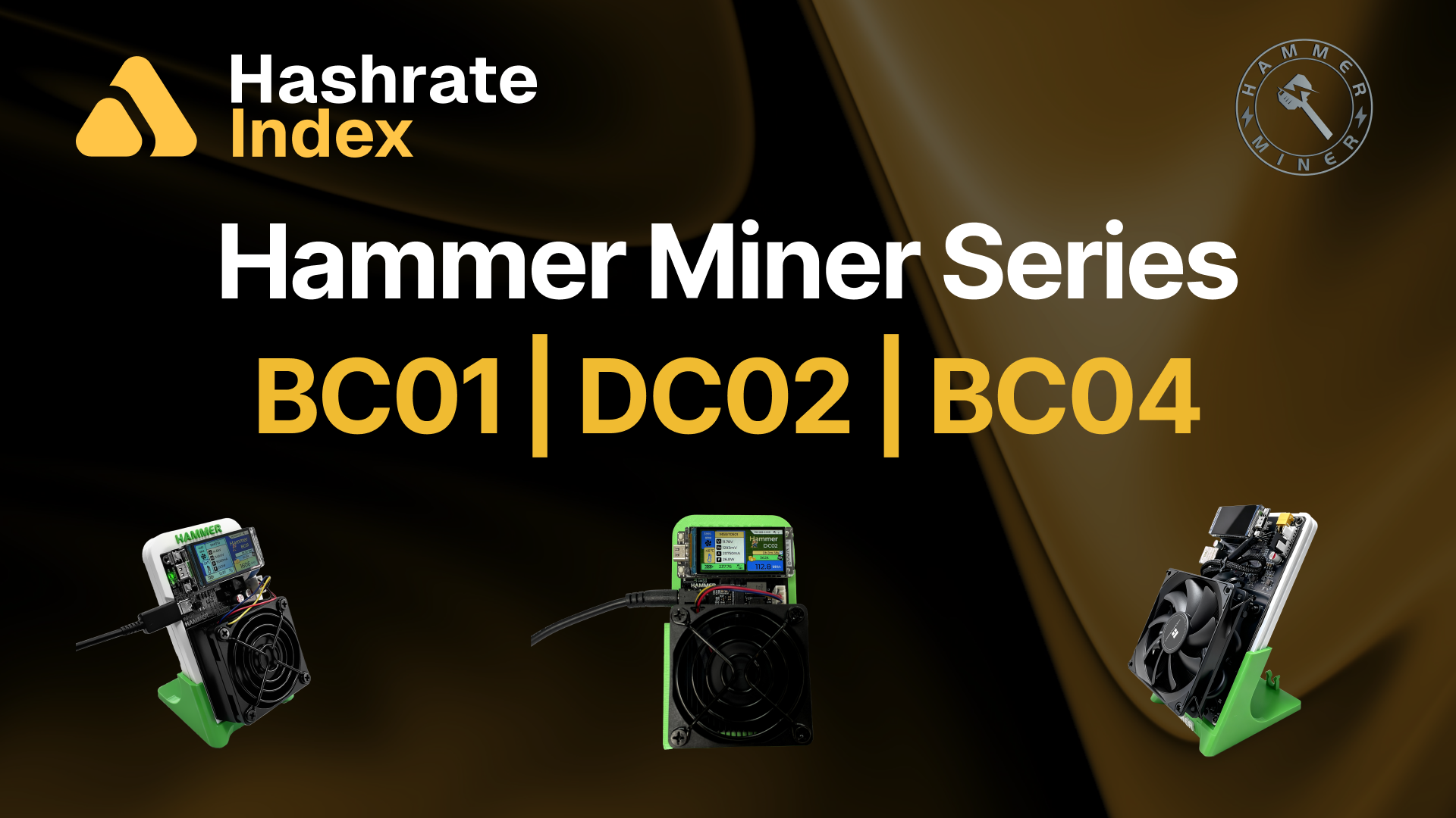 Hammer Miner Series: Next-gen Efficient Home Miners