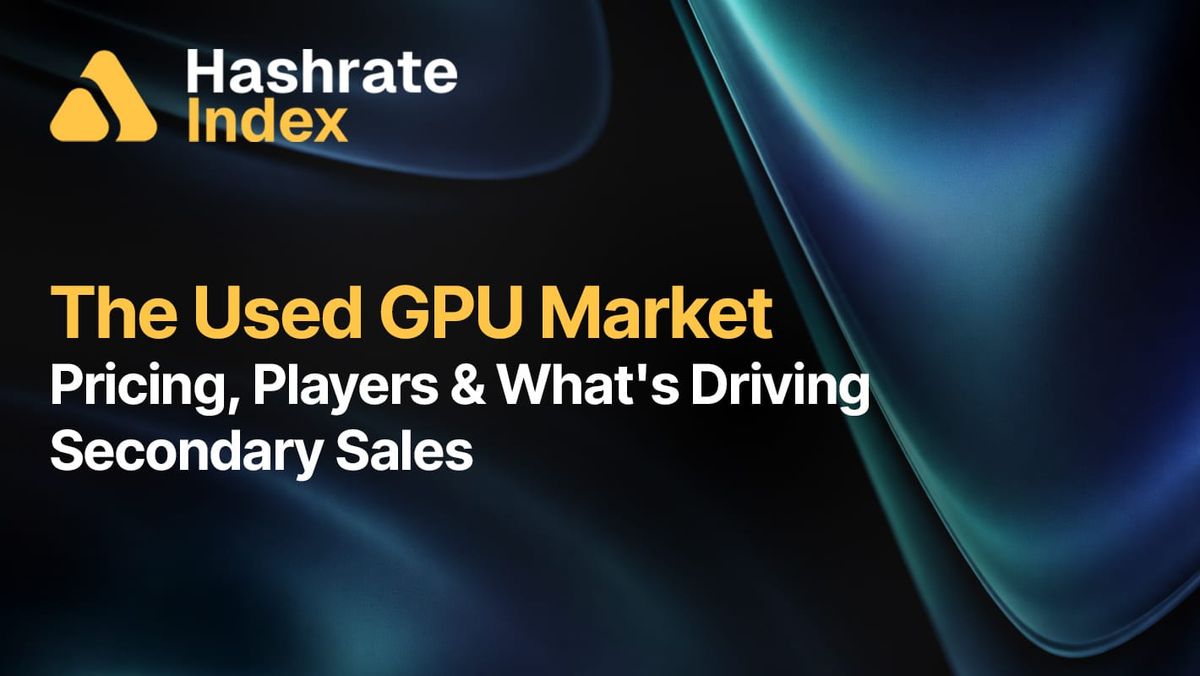 Used GPU Market: A100 & H100 Pricing, Depreciation