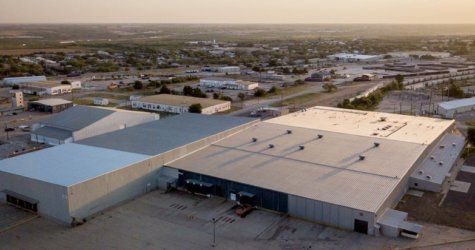 A Compute North Bitcoin Mining facility in Texas