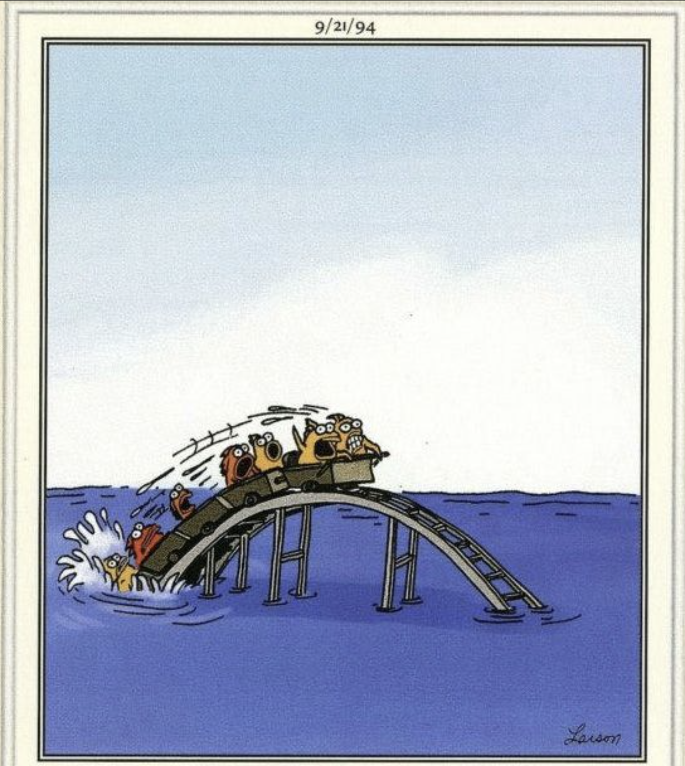 "Fish Thrill Rides" by Gary Larson | Source