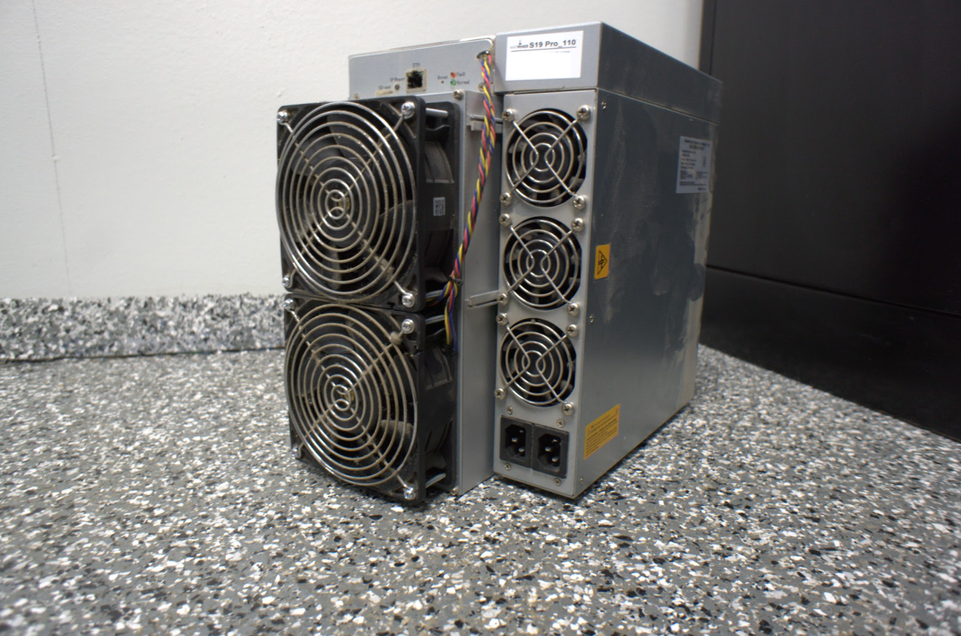 Antminer S19 Pro Bitcoin miner