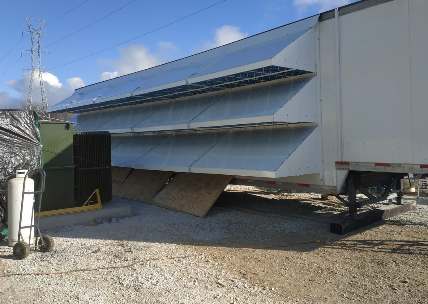 A bitcoin mining container | Source: Luxor Technologies 