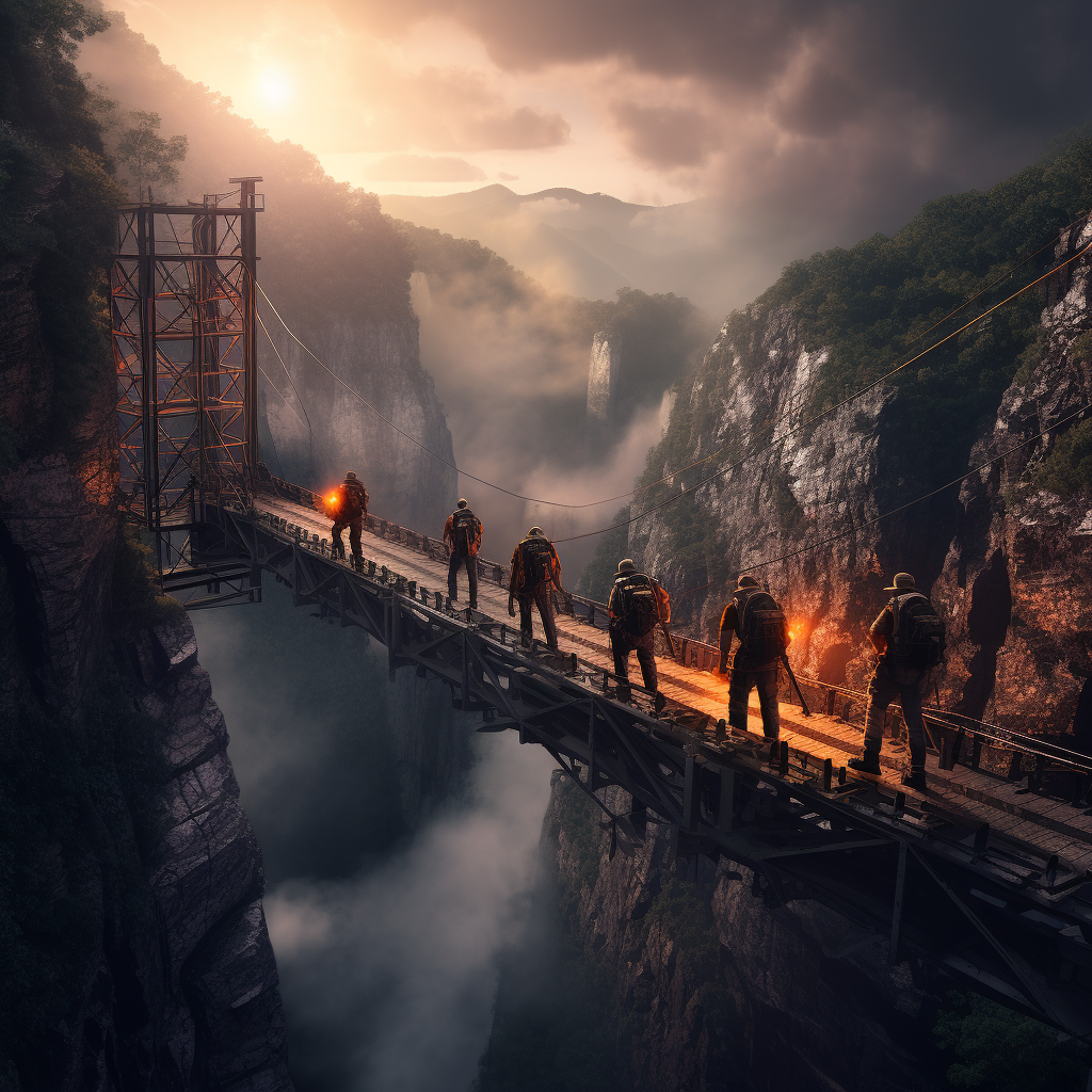 Image generated via Midjourney Bitcoin mining Q2 report 2023 Hashrate Index