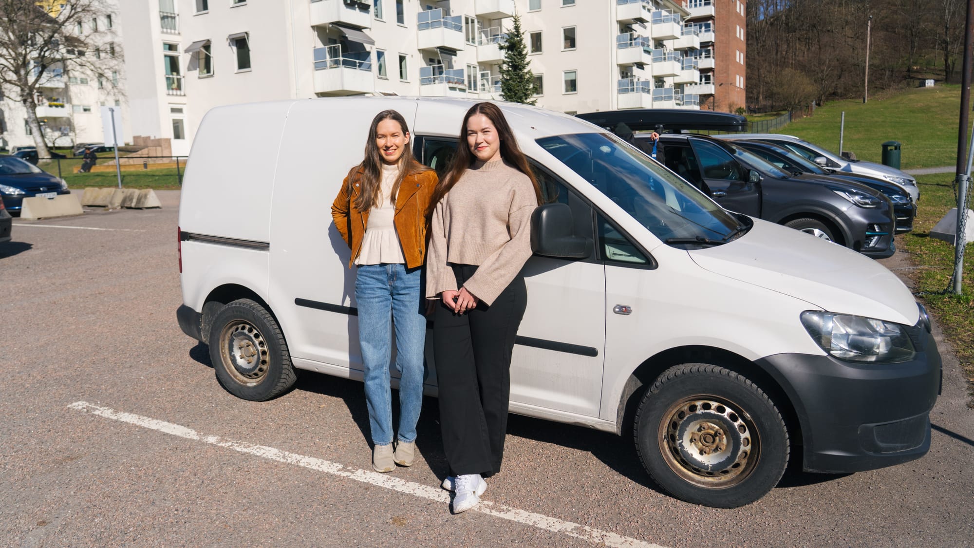 Ulike biltyper tilgjengelige for utleie på Getaround, fra småbil til SUV