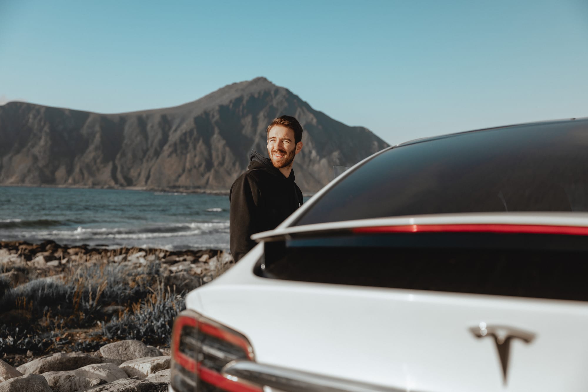 Langtidsleie av bil i Norge – biltur langs Lofoten