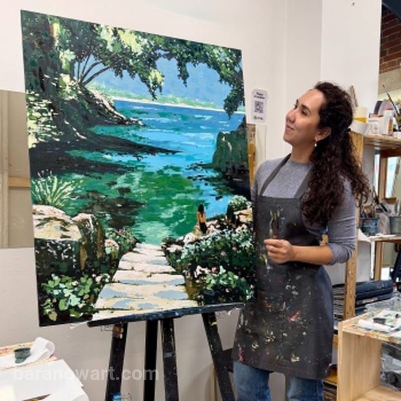 Contemporary artist Gulnara Nizamova