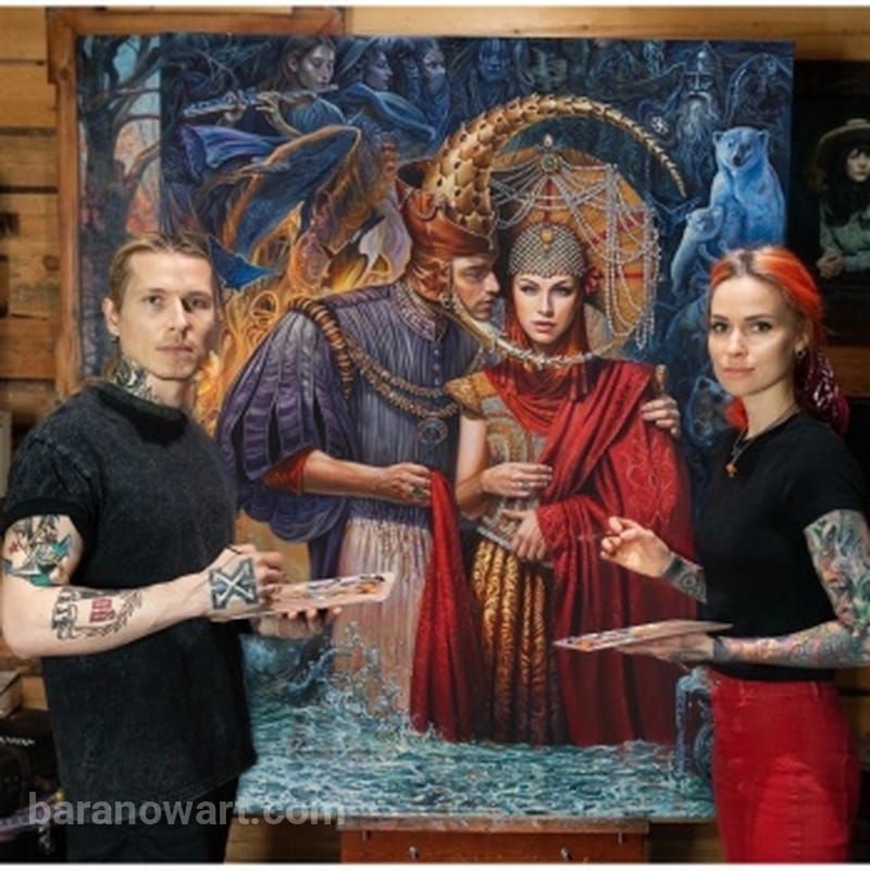 Contemporary artist Attacus Atlas