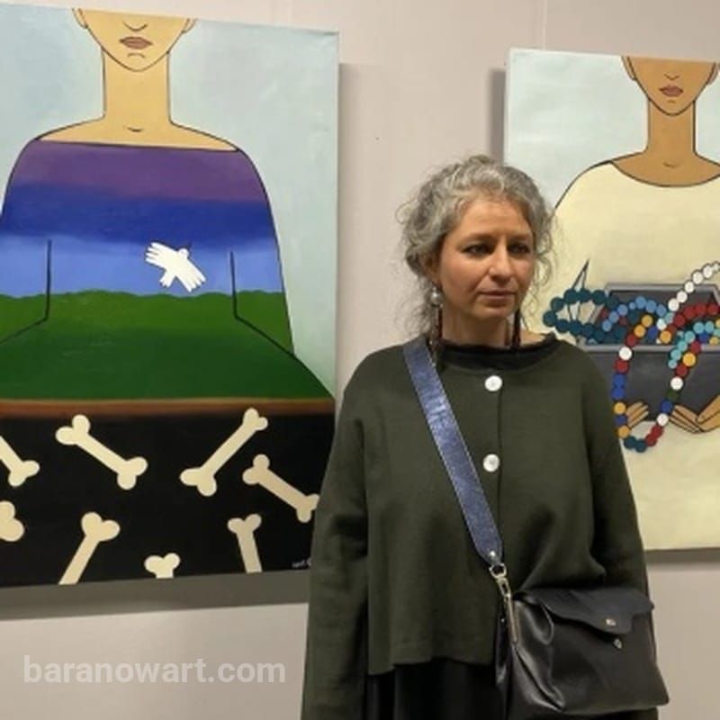 Contemporary artist Maria Garkavenko