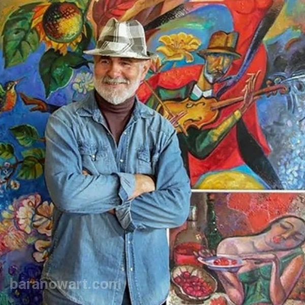 Contemporary artist Nikolay Dundin