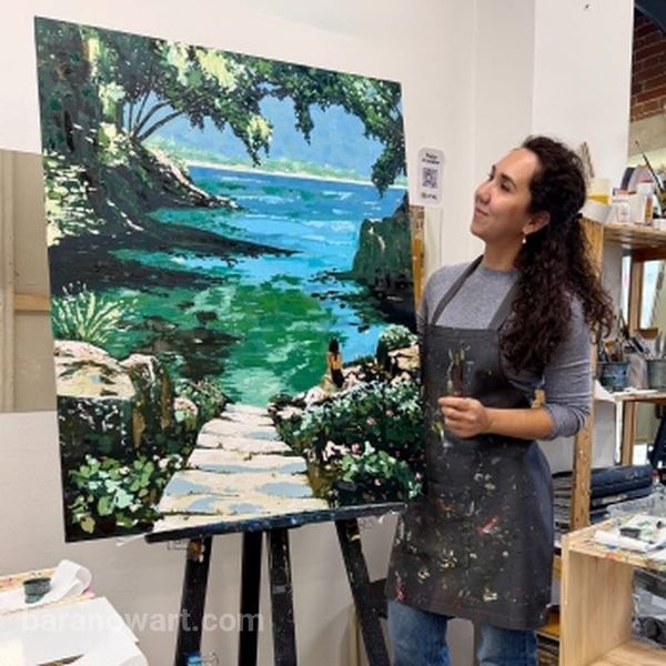 Contemporary artist Gulnara Nizamova
