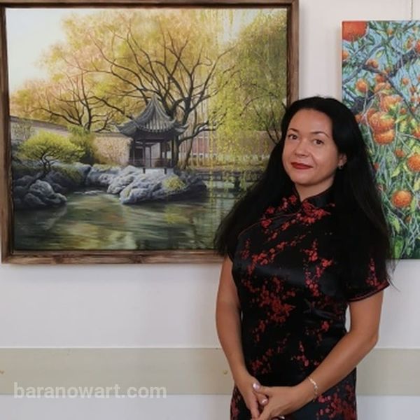 Contemporary artist Elena Istomina