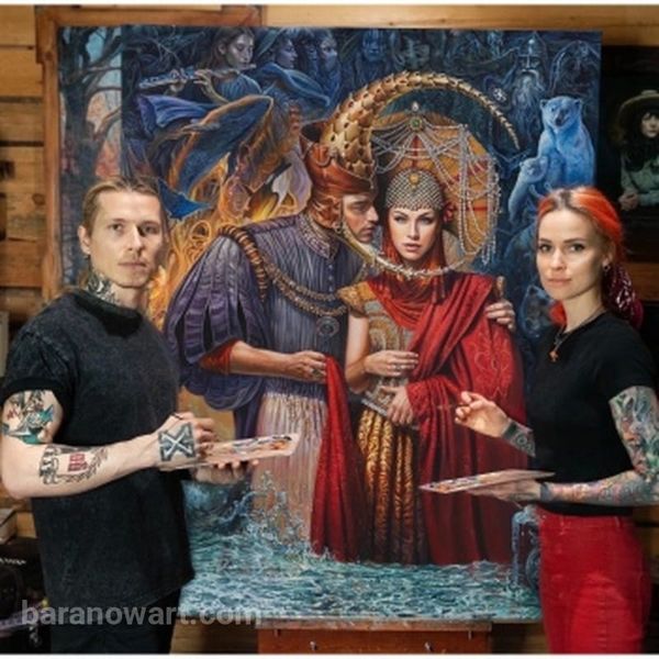 Contemporary artist Attacus Atlas