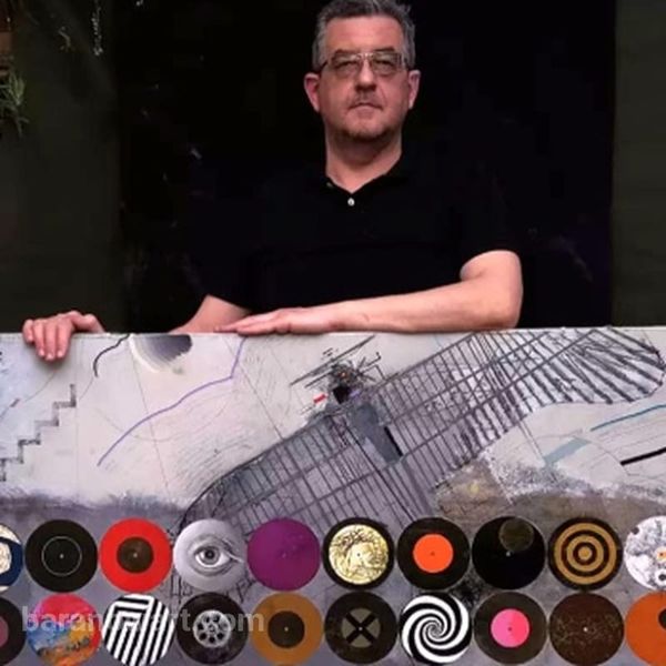 Contemporary artist Alexander Berdyshev