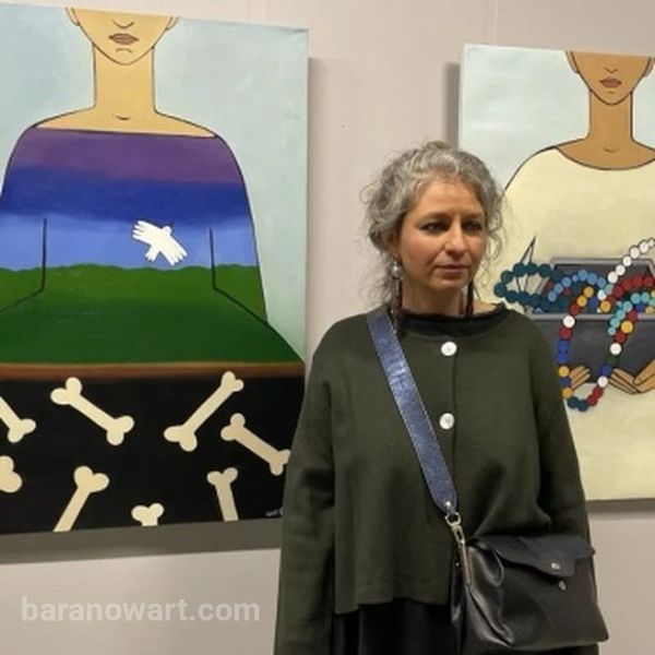 Contemporary artist Maria Garkavenko