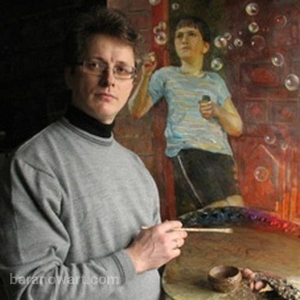 Contemporary artist Mikhail Kalinin