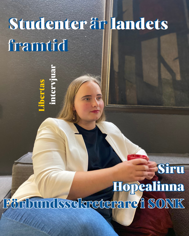 ”Studenter är landets framtid” – Intervju med Siru Hopealinna