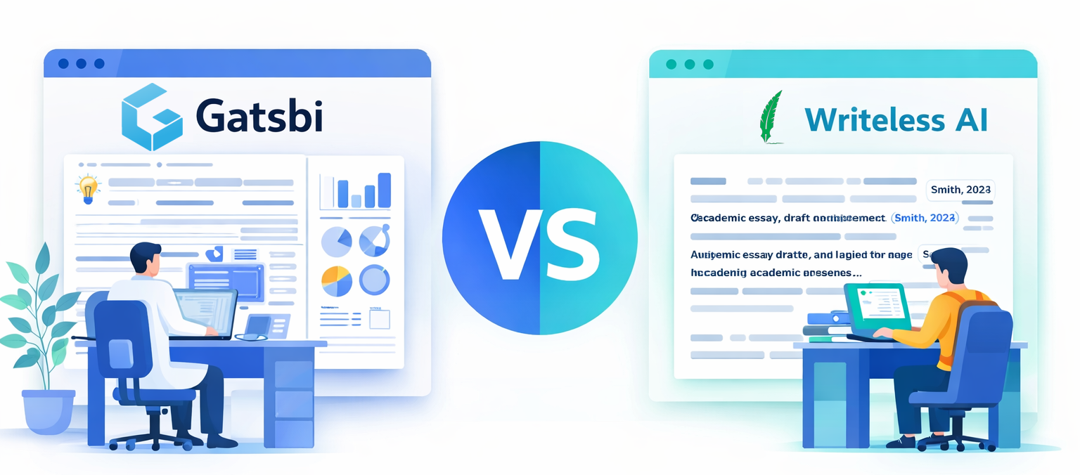 Cover: Gatsbi vs Writeless AI