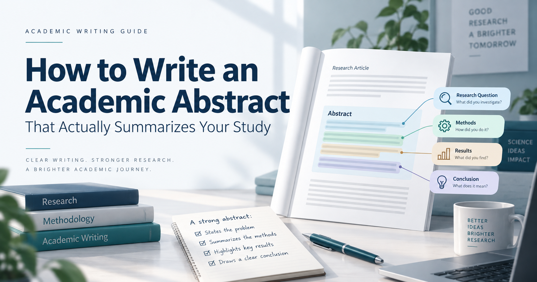 How to Write an Academic Abstract That Actually Summarizes Your Study