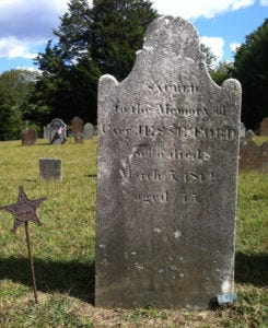 Captain Jesse Ford [1 Nov. 1736 – 5 Mar. 1812] Revolutionary War Patriot