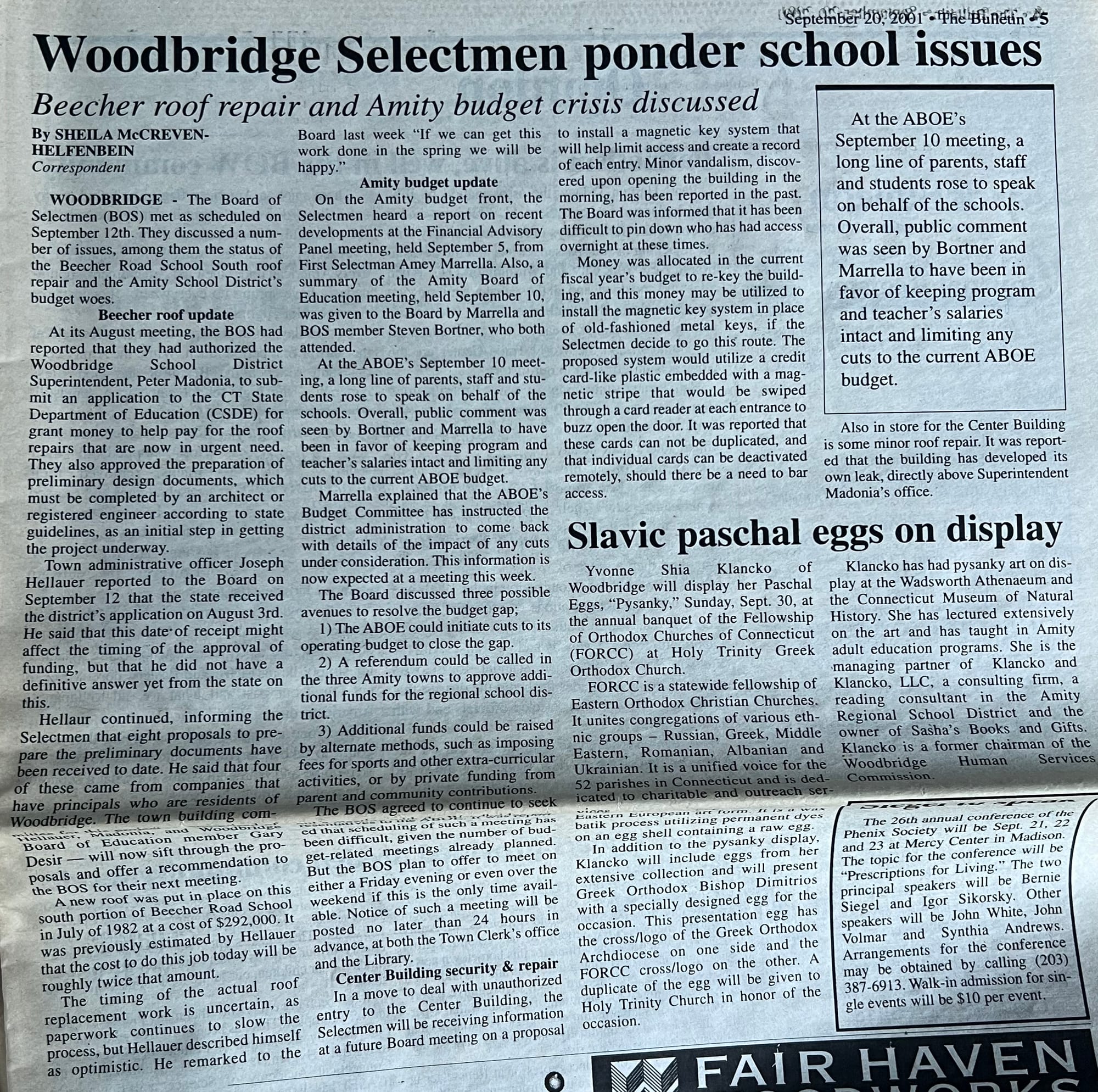 09-20-2001 newspaper