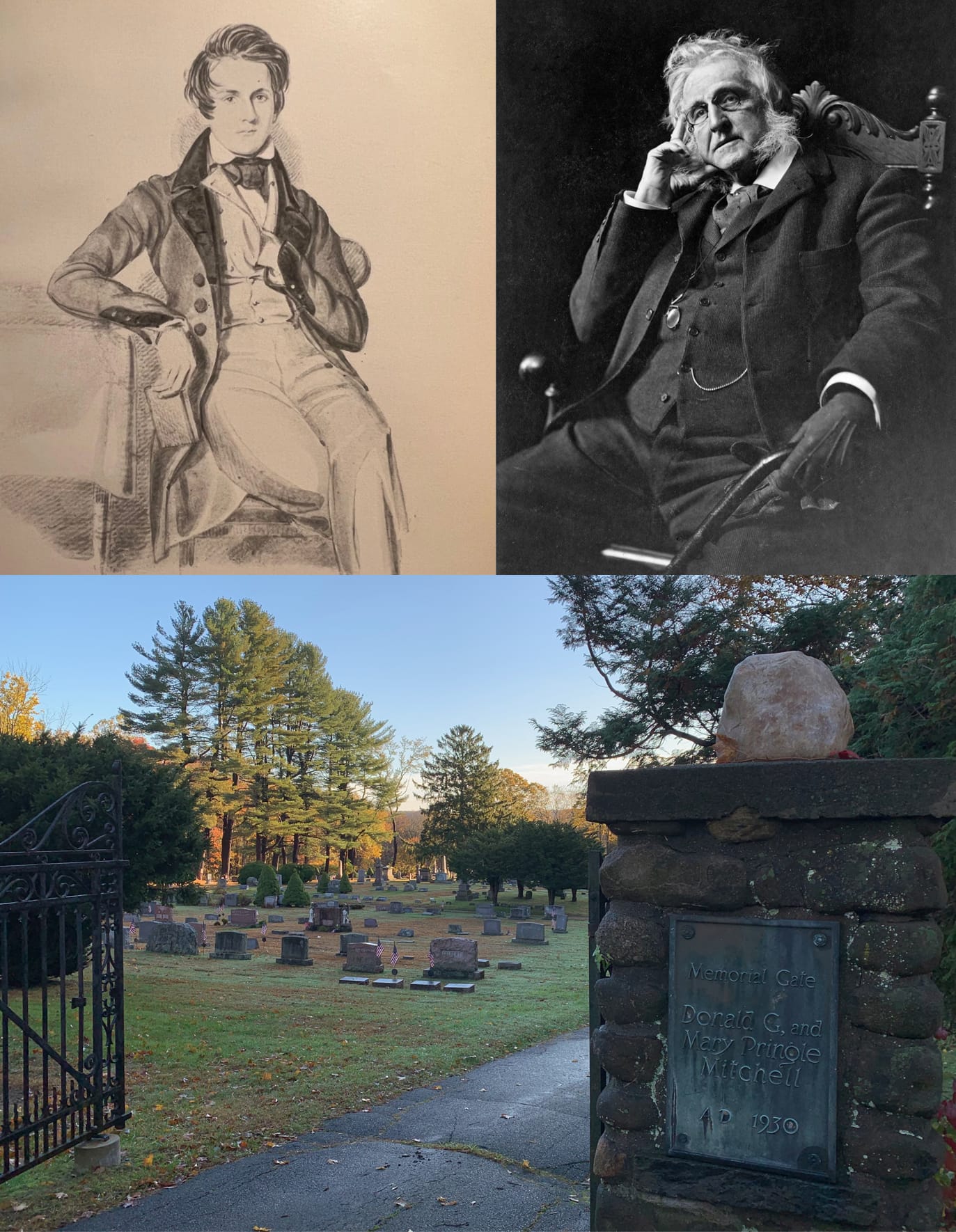 D.G. Mitchell and Eastside Cemetery Gates