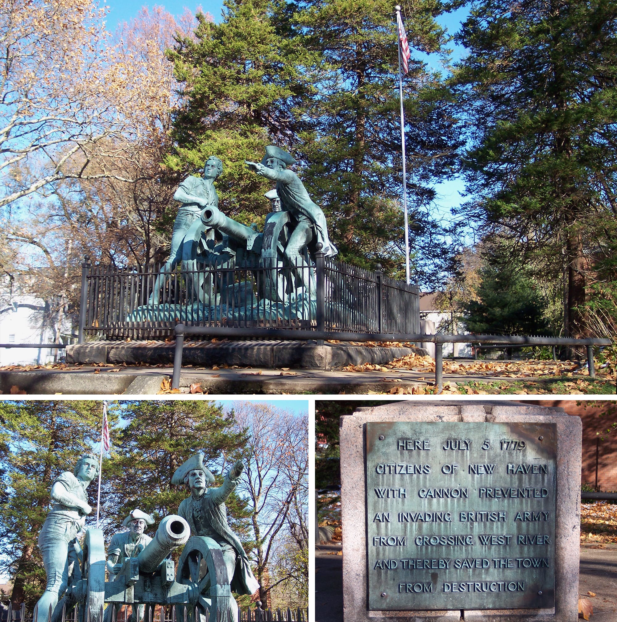 “Defenders of New Haven” monument