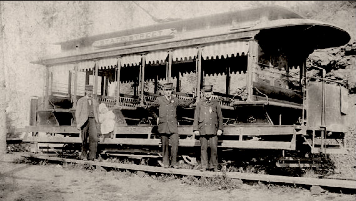 New Haven Street Trolley, 1894