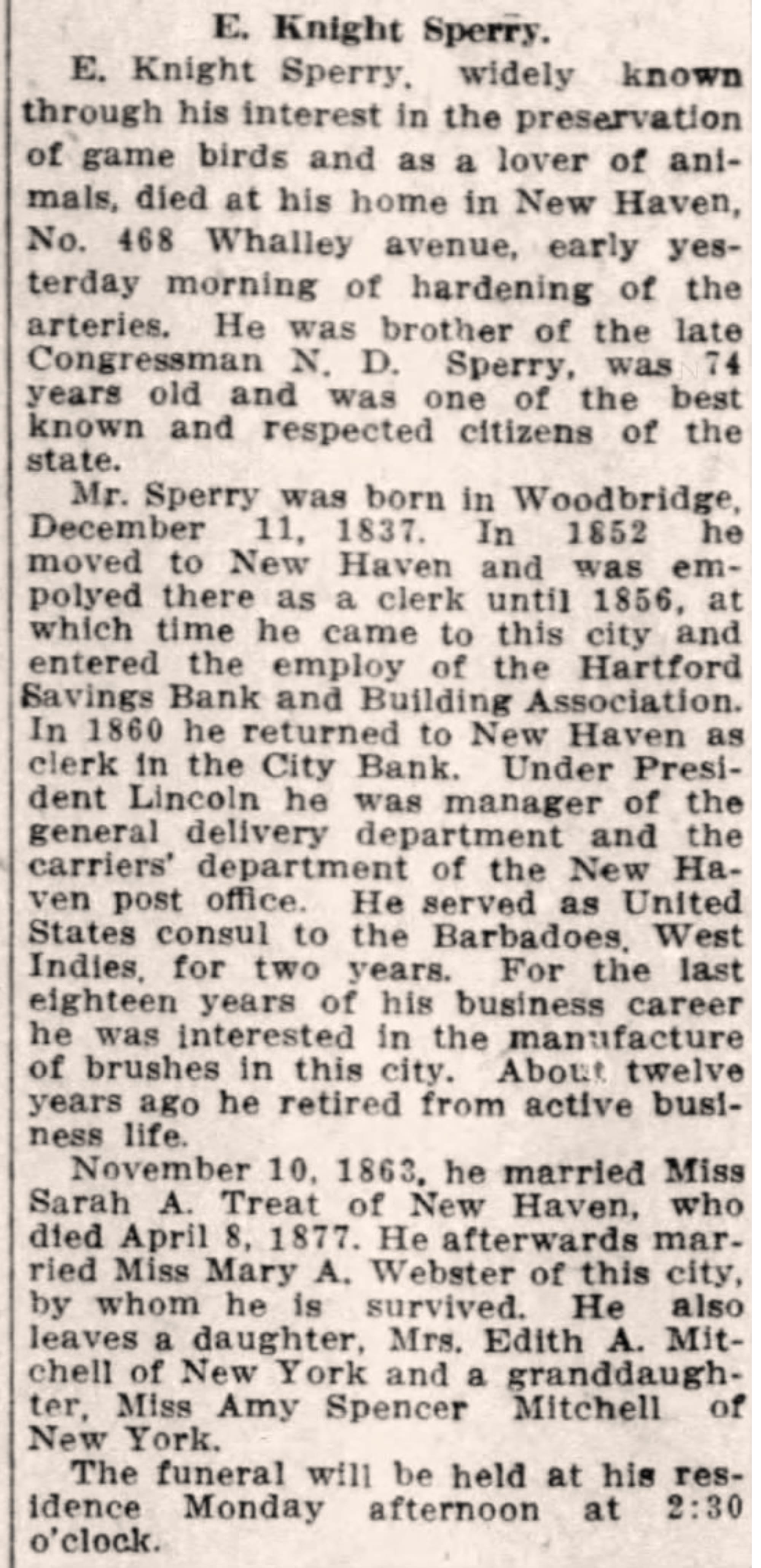 E. Knight Sperry obit