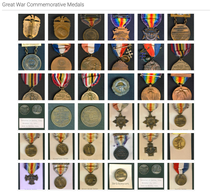 World War I Commemorative Medals