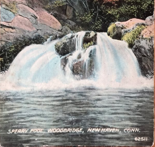 Postcard image of Sperry Pool