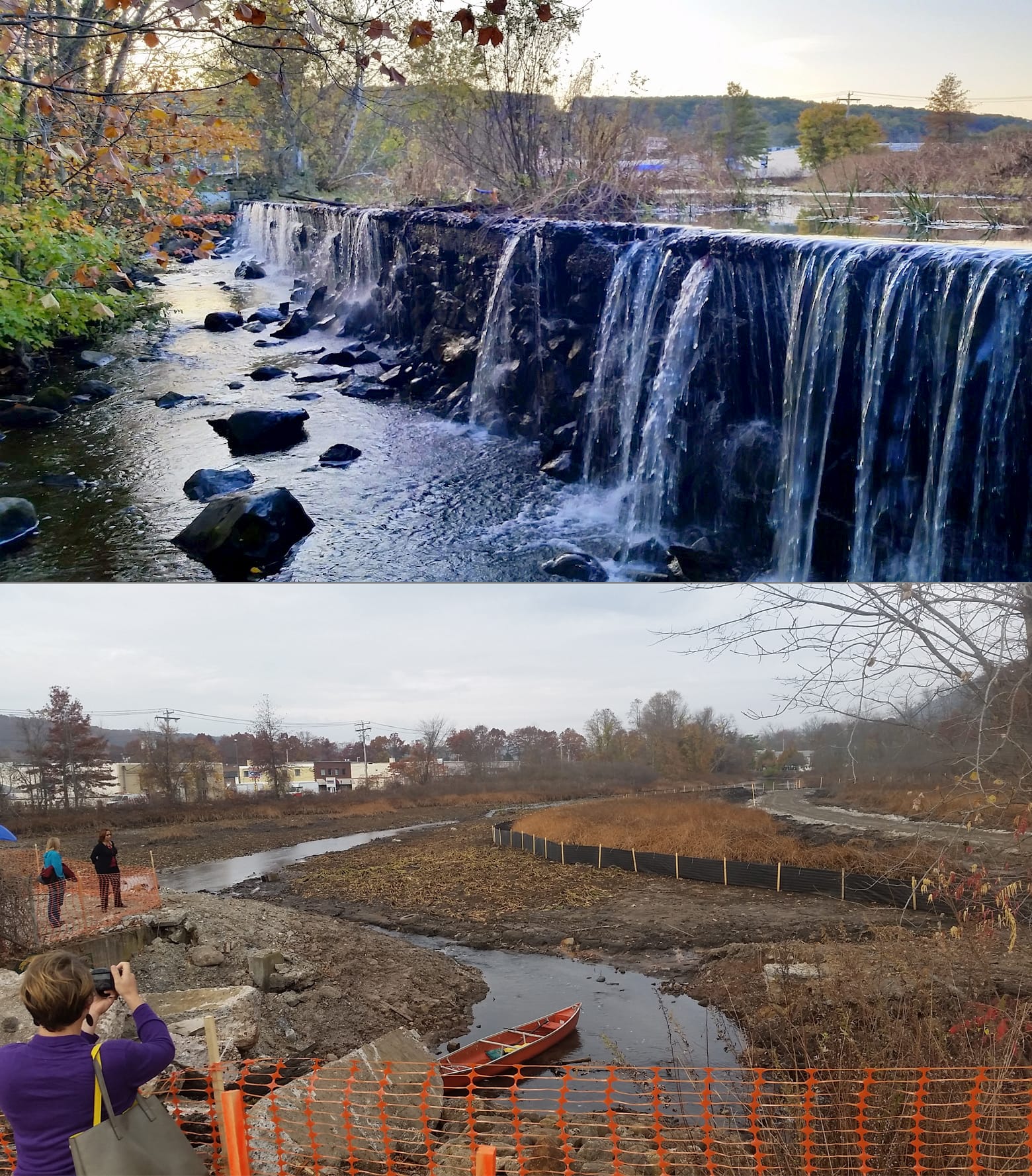 Pond Lily Dam removal (photos by J. R. Logan)
