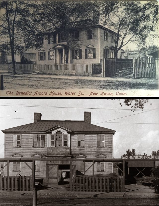 Images courtesy of Common Place: https://commonplace.online/article/benedict-arnolds-house/