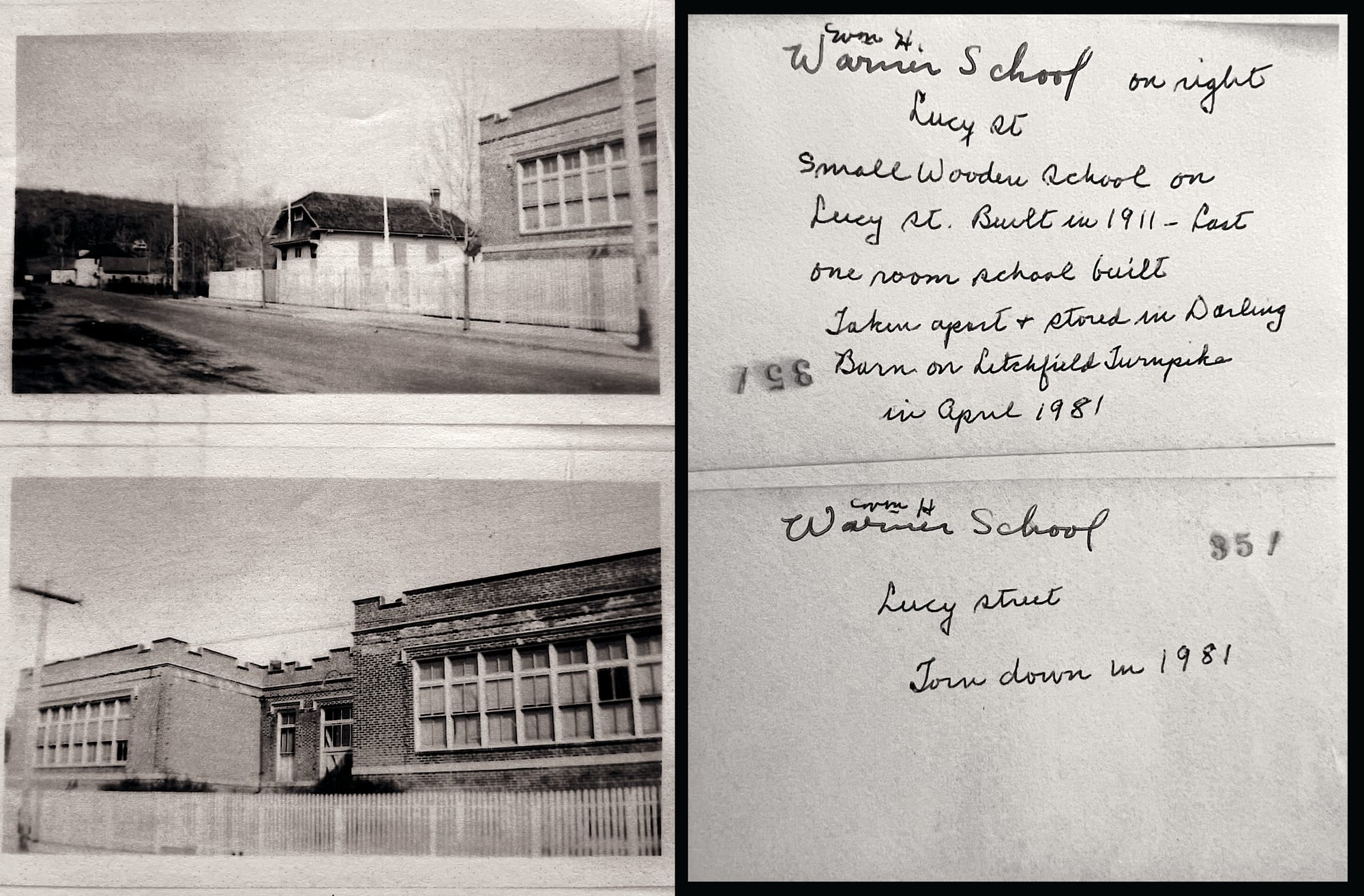 Lucy and Warner schools in Woodbridge