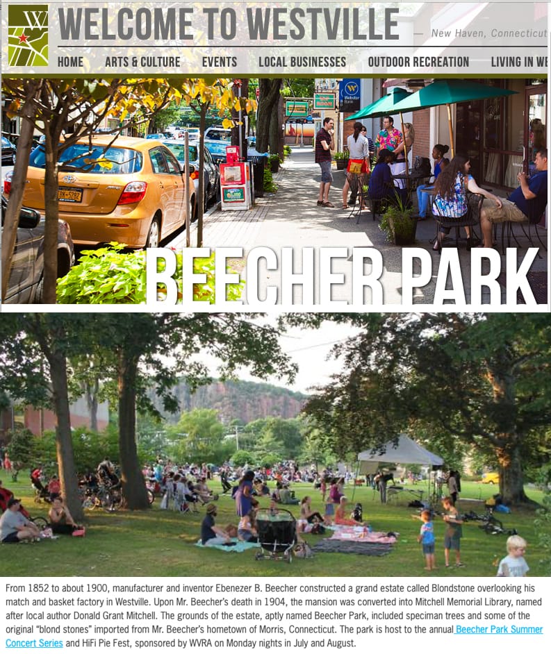 Westville, CT website